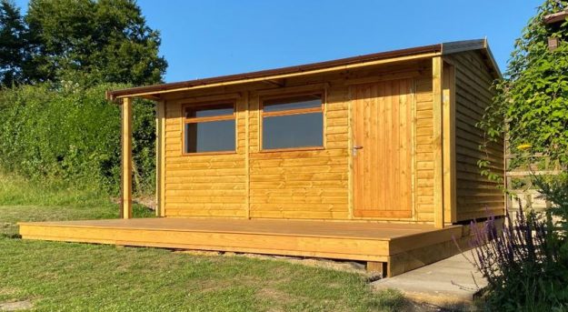 Bespoke Wooden Double garage / Workshop