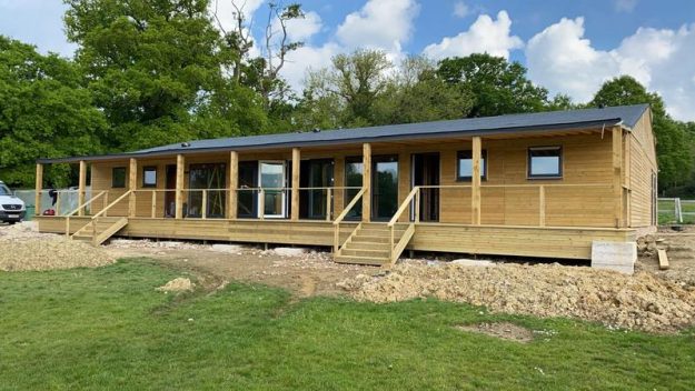 Timber Sports Pavilion, Gloucestershire