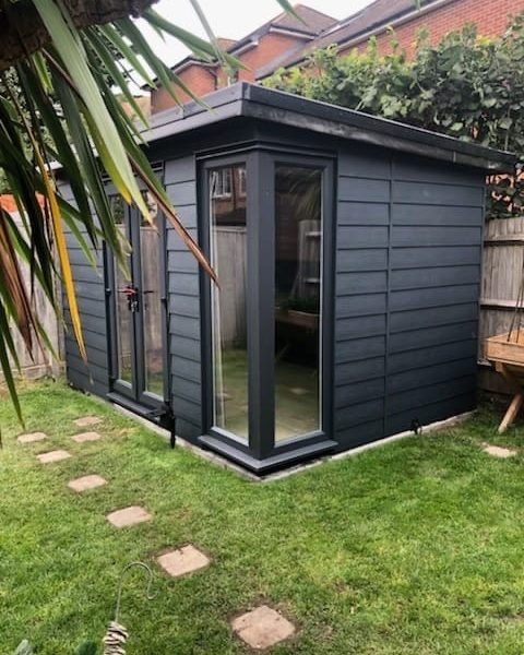 Garden Room Composite Cladding