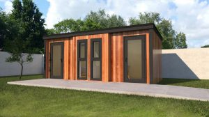 Care Home Visitor POD Front Elevation 1-min