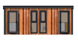 Care Home Visitor POD Front Elevation CGIJPG-min