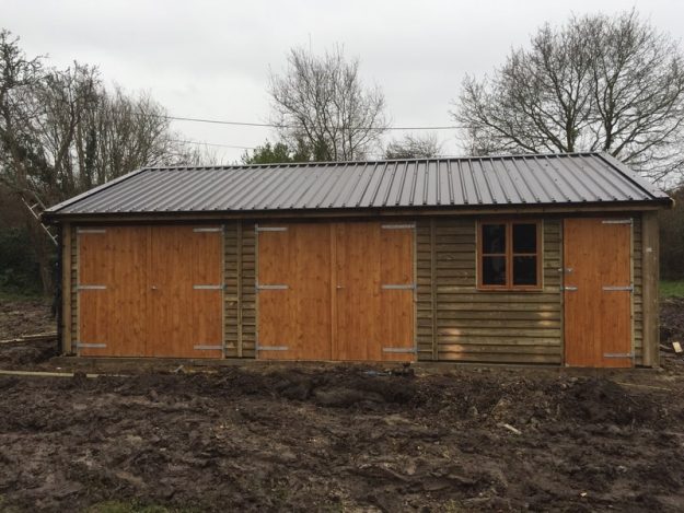 Wooden Garage, Hampshire
