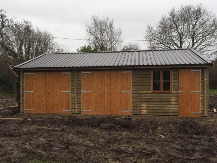 Wooden Garage, Hampshire