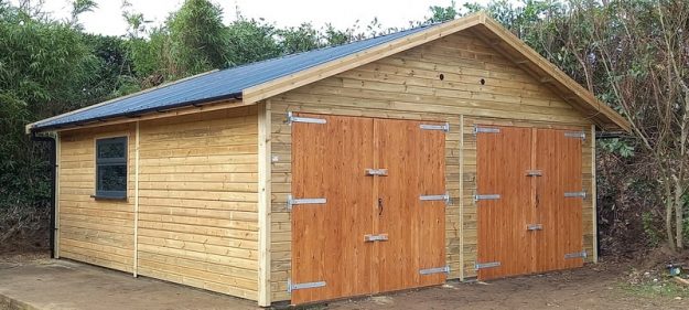 Double Timber Garage, Winchester, Hampshire