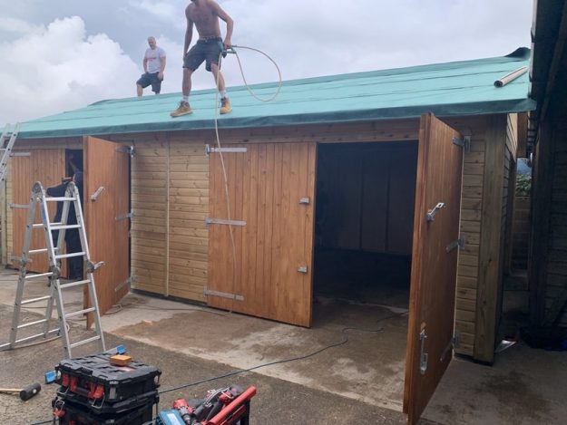 Large Wooden Garage, Devon