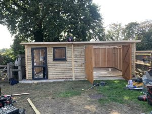 Timber Garage Hampshire