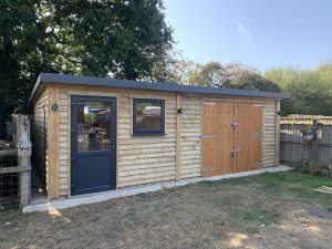 Timber Garage Hampshire 2