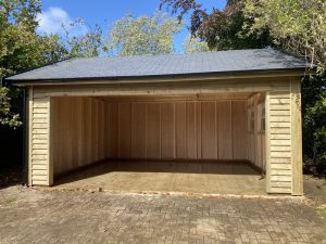 Timber Garage Hertfordshire 8
