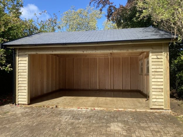 Timber Garage Hertfordshire