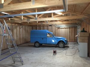 Large Wooden Garage