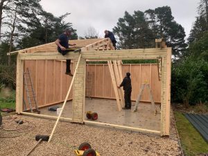 Wooden Garage Dorset 2