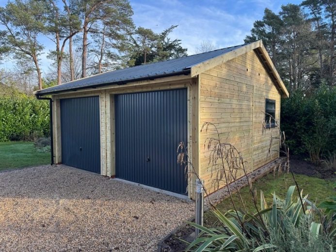 Wooden Garage Dorset